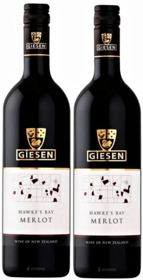 Picture of TWIN MERLOTS - 2 x GIESEN MERLOT